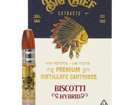Big Chief Biscotti THC Vape Cart