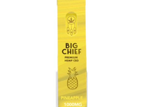 big chief pineapple | Big Chief Pineapple CBD Vape Carts