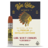 Verify lab results here GSC, which was originally known as the Girl Scout Cookies strain, was first bred by Northern California’s Cookie Family sometime about 2012. A Sativa-leaning hybrid cross between a cutting of OG Kush and the breeder’s own F1 Durban Poison strain, GSC produces a plant with multiple branches and a powerful flower. The strain has a short stature that is common on strains with Indica lineage and is known for its tight internodal structure, which creates its iconic spear-shaped flowers with lavender calyxes. The most popular phenotype produced by the first batch of GSC seeds was Thin Mints. BIG CHIEF GIRL SCOUT COOKIES